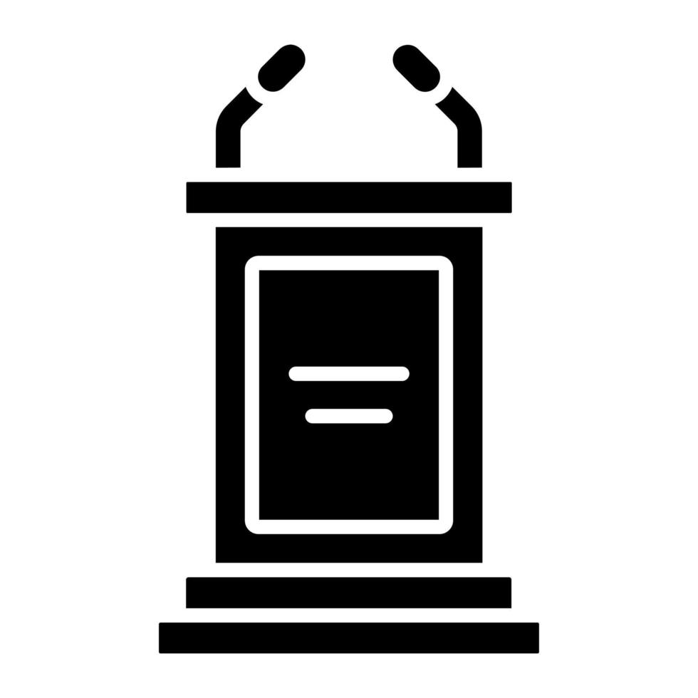 Bully Pulpit Icon Style vector