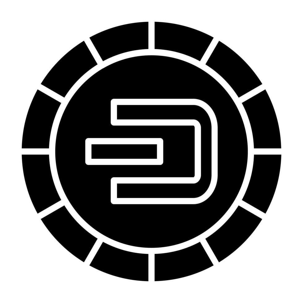 Dash Icon Style vector