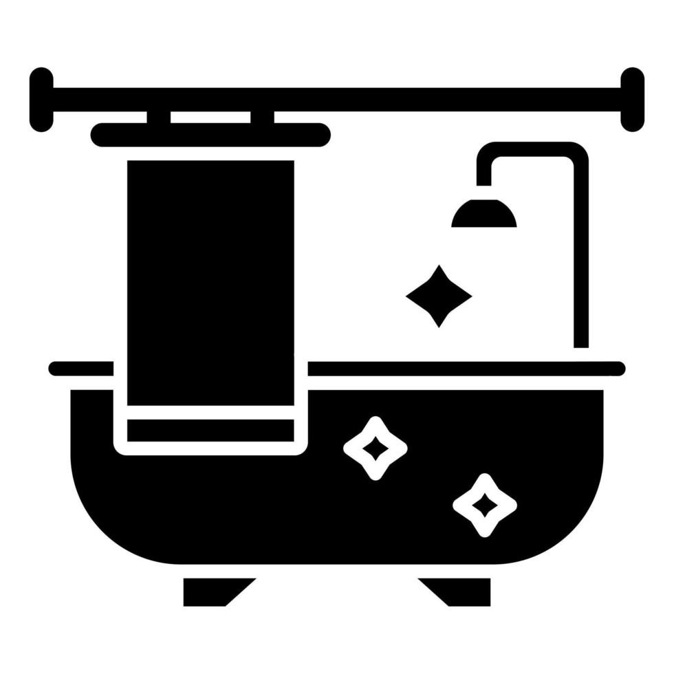 Bathroom Cleaning Icon Style vector