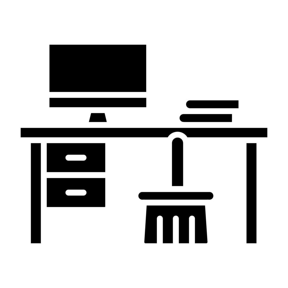 Office Cleaning Icon Style vector