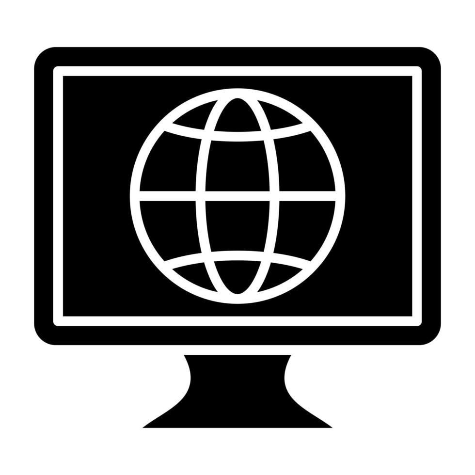 Worldwide Icon Style vector