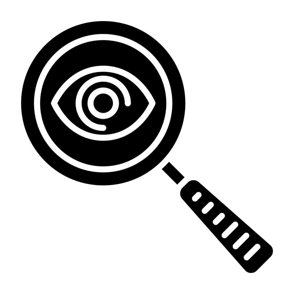 Observation Icon Style vector