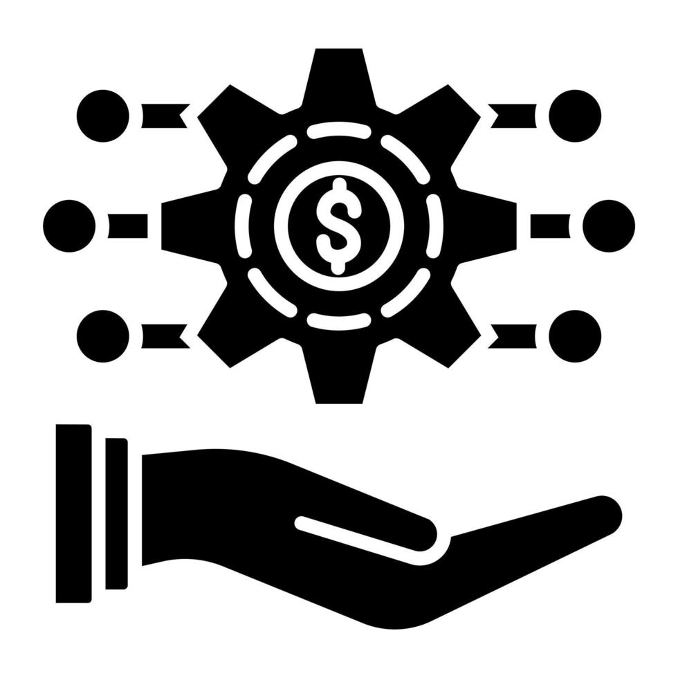 Creator Economy Icon Style vector