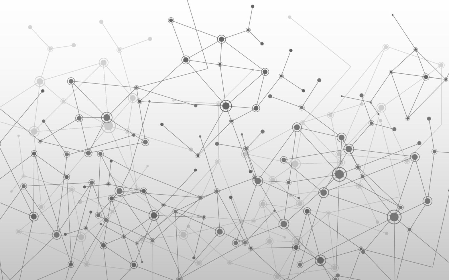 Geometric molecule background, Vector Illustration