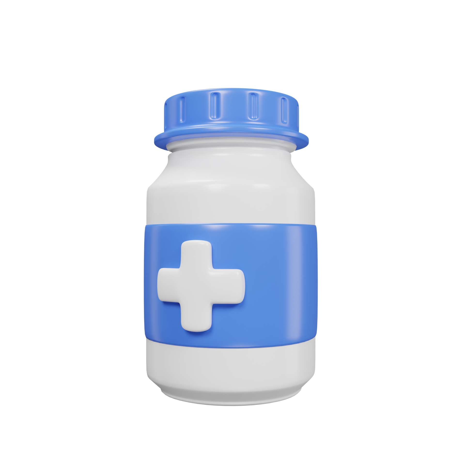 medicine bottle icon medical assets 3D rendering. 21193221 PNG