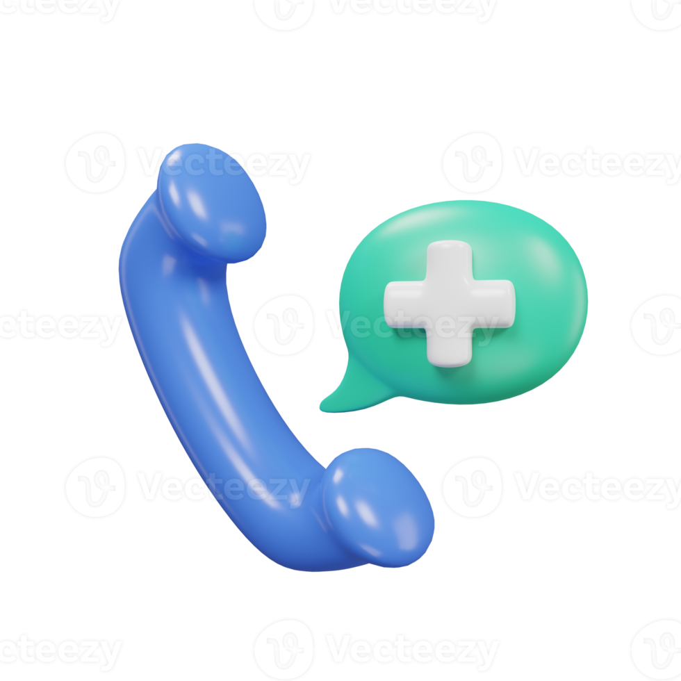 medical icon medical assets 3D rendering. png