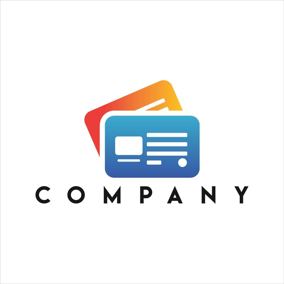 Identity Card Logo vector