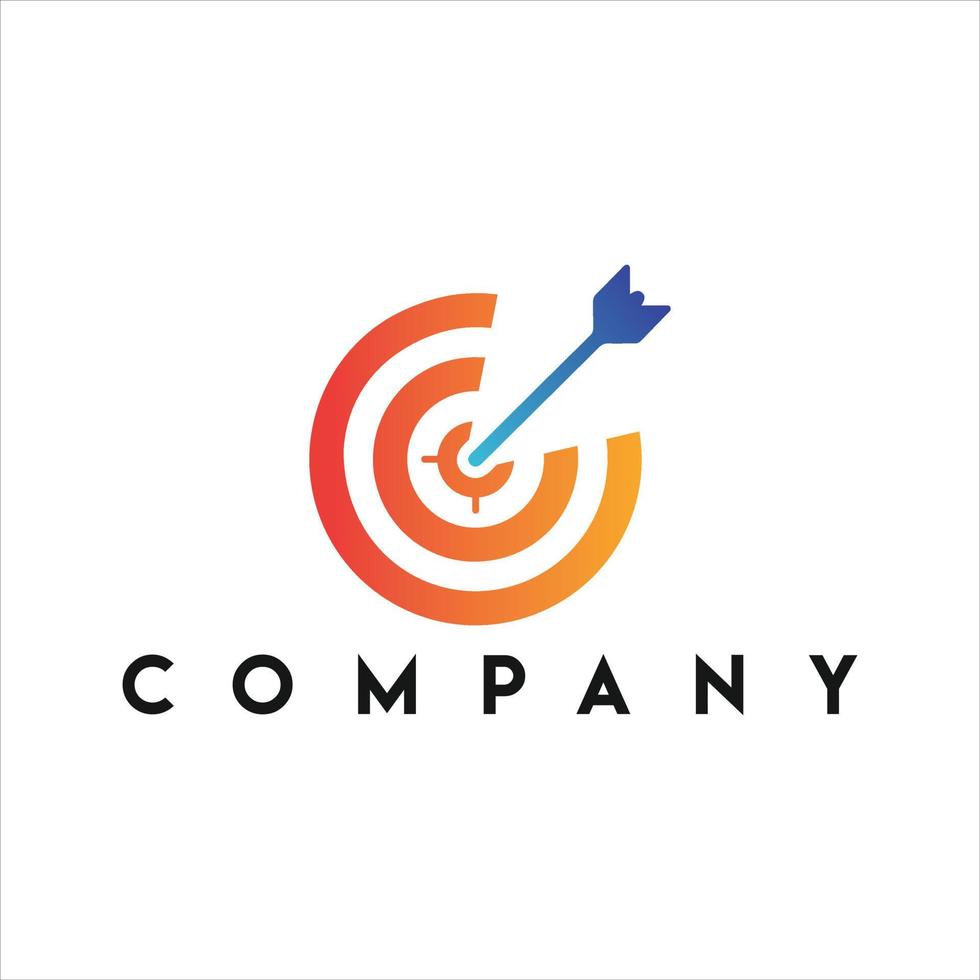 Arrow Target Logo vector