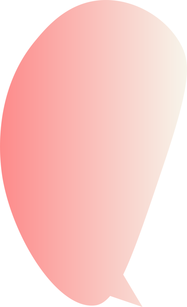 gradient speech bubbles on transparent background . chat box or chat square and doodle message or communication icon Cloud speaking for comics and minimal message dialog png