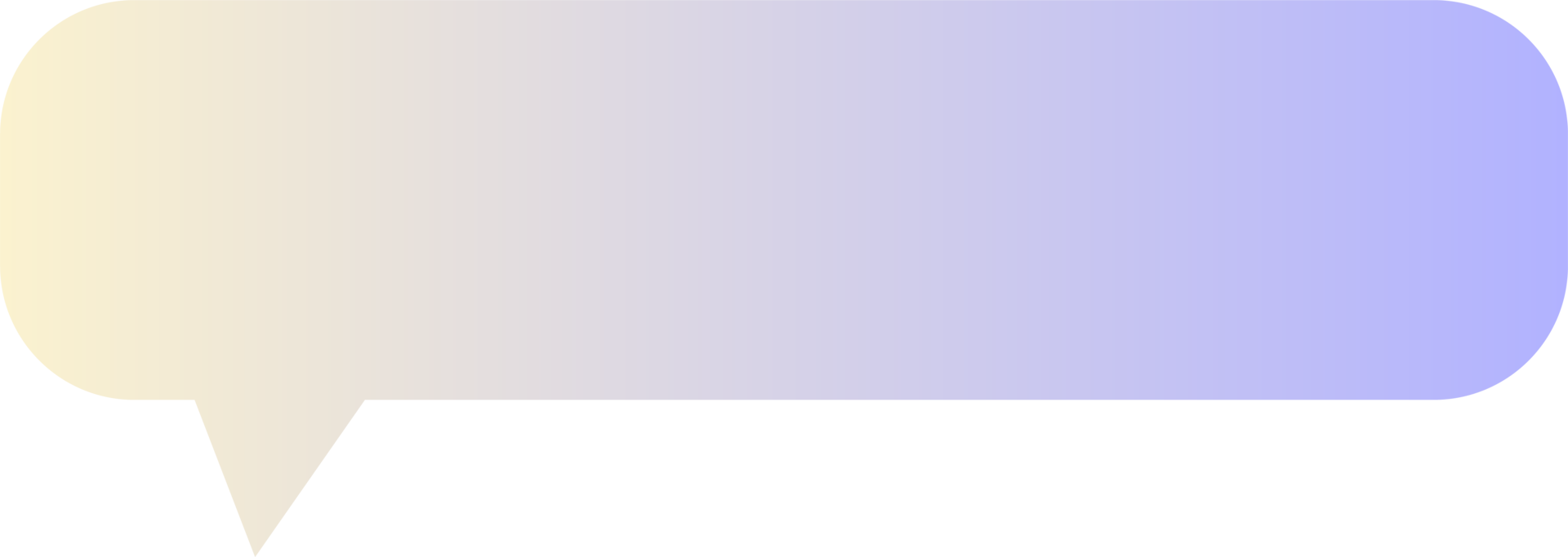 gradient speech bubbles on transparent background . chat box or chat square and doodle message or communication icon Cloud speaking for comics and minimal message dialog png