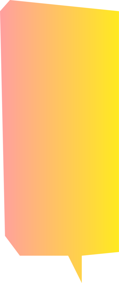 gradient speech bubbles on transparent background . chat box or chat square and doodle message or communication icon Cloud speaking for comics and minimal message dialog png