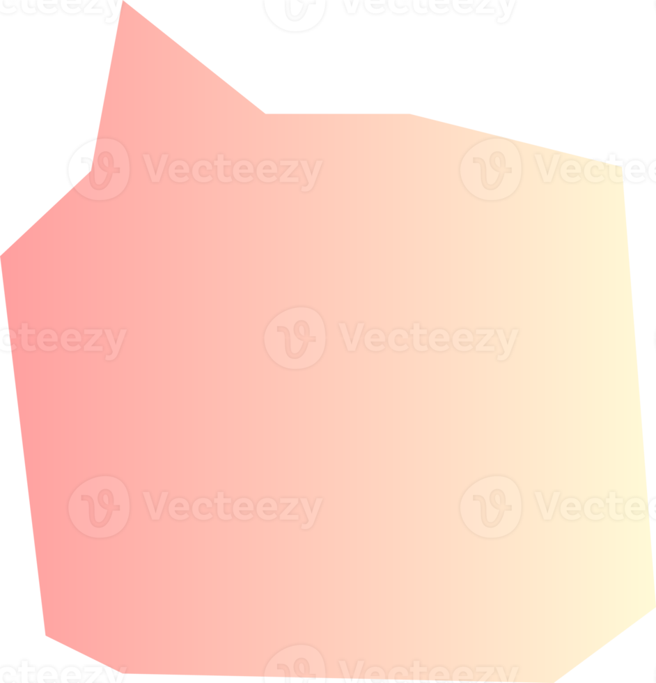 Gradient Rede Luftblasen auf transparent Hintergrund . Plaudern Box oder Plaudern Platz und Gekritzel Botschaft oder Kommunikation Symbol Wolke Sprechen zum Comics und minimal Botschaft Dialog png