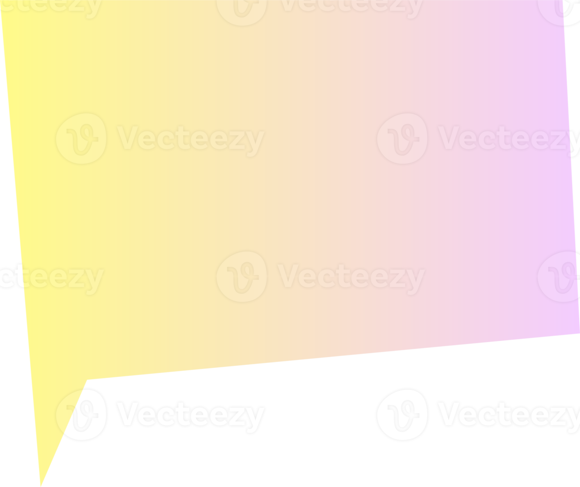 Gradient Rede Luftblasen auf transparent Hintergrund . Plaudern Box oder Plaudern Platz und Gekritzel Botschaft oder Kommunikation Symbol Wolke Sprechen zum Comics und minimal Botschaft Dialog png