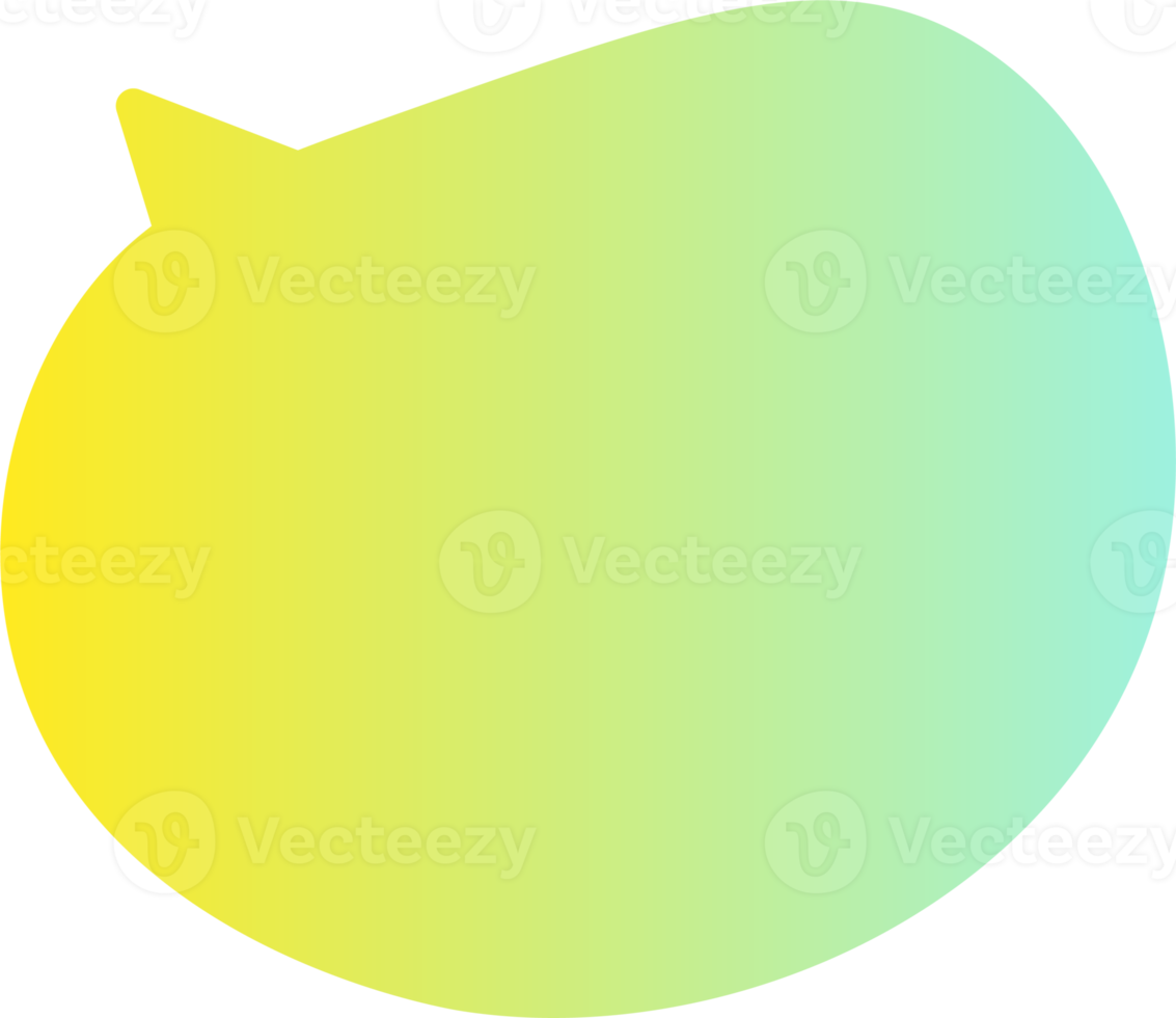 gradient speech bubbles on transparent background . chat box or chat square and doodle message or communication icon Cloud speaking for comics and minimal message dialog png