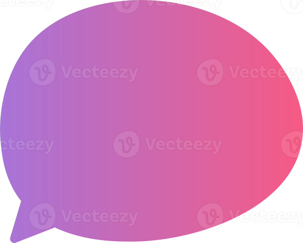 lutning Tal bubblor på transparent bakgrund . chatt låda eller chatt fyrkant och klotter meddelande eller kommunikation ikon moln tala för serier och minimal meddelande dialog png