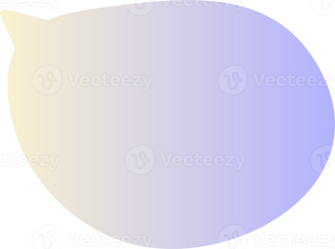 gradient speech bubbles on transparent background . chat box or chat square and doodle message or communication icon Cloud speaking for comics and minimal message dialog png