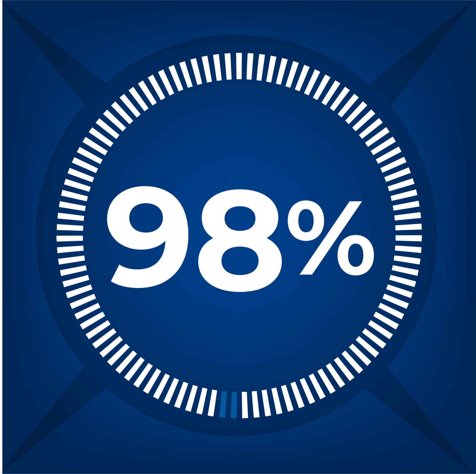 98-percent-count-on-dark-blue-background-21193873-vector-art-at-vecteezy