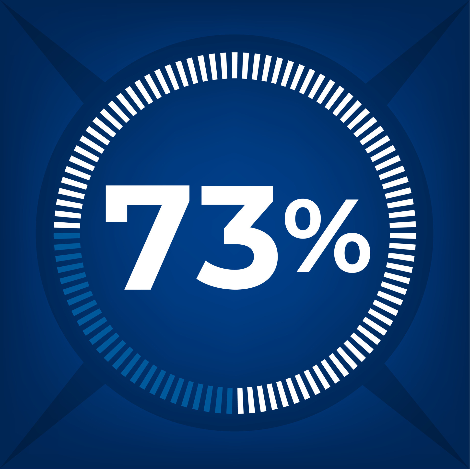 73 Percent Count On Dark Blue Background 21193921 Vector Art At Vecteezy 73-percent-count-on-dark-blue-background-21193921-vector-art-at-vecteezy