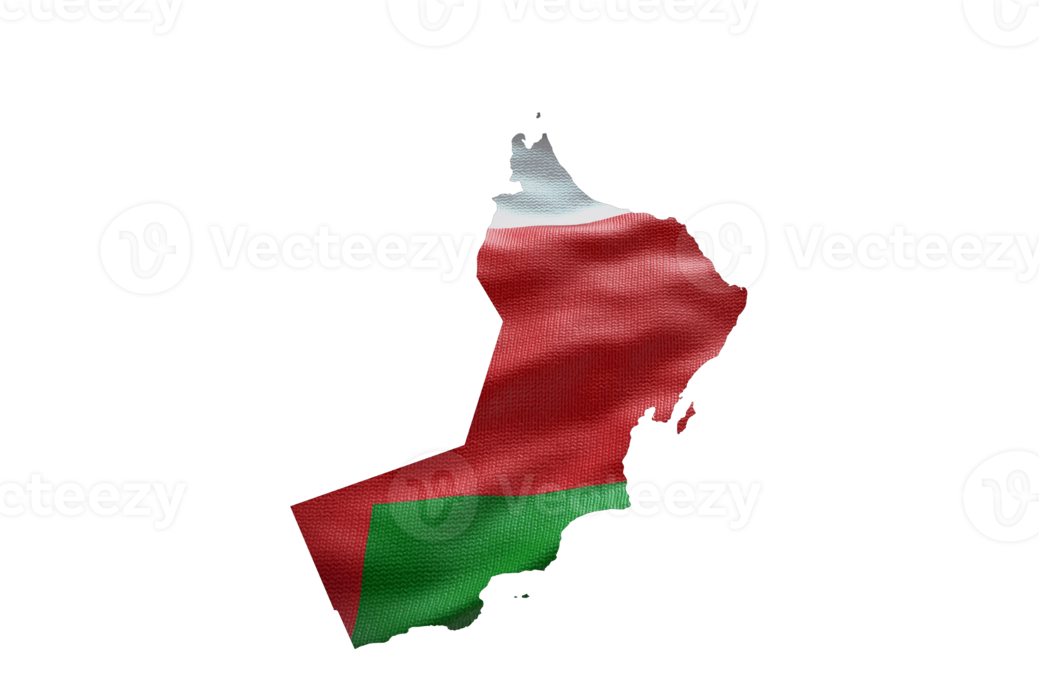 Omã mapa esboço ícone. png alfa canal. país com nacional bandeira