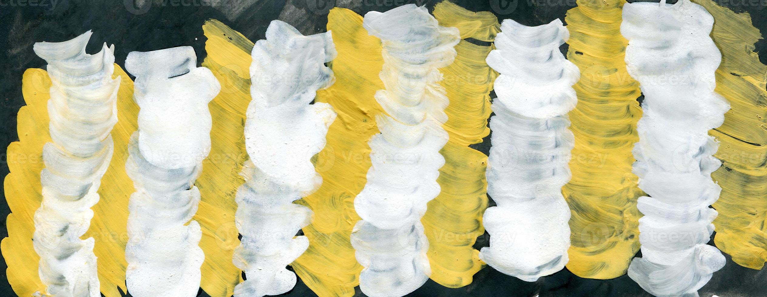 Background in black and yellow colors with texture photo
