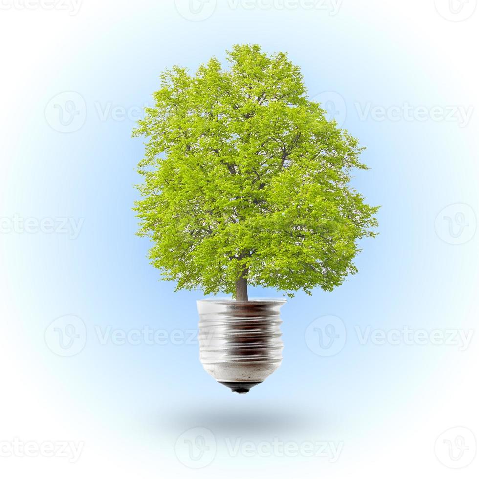 Green energy concept photo