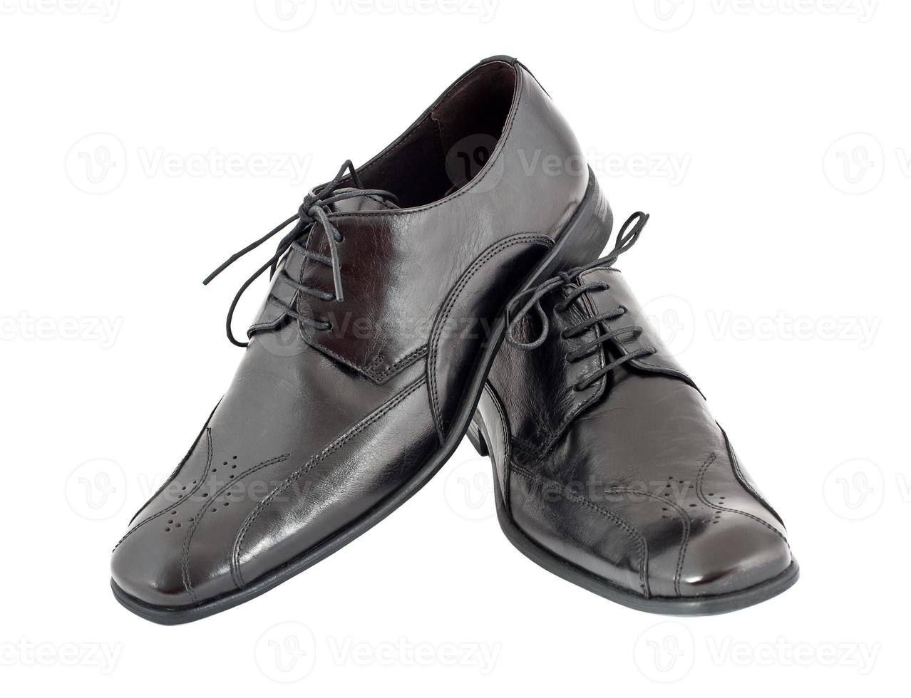 The black men's shoes photo