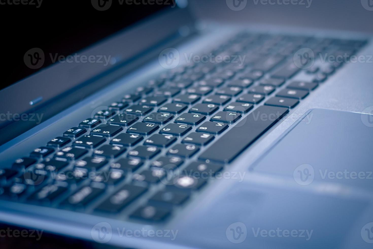 Laptop Keyboard closeup photo