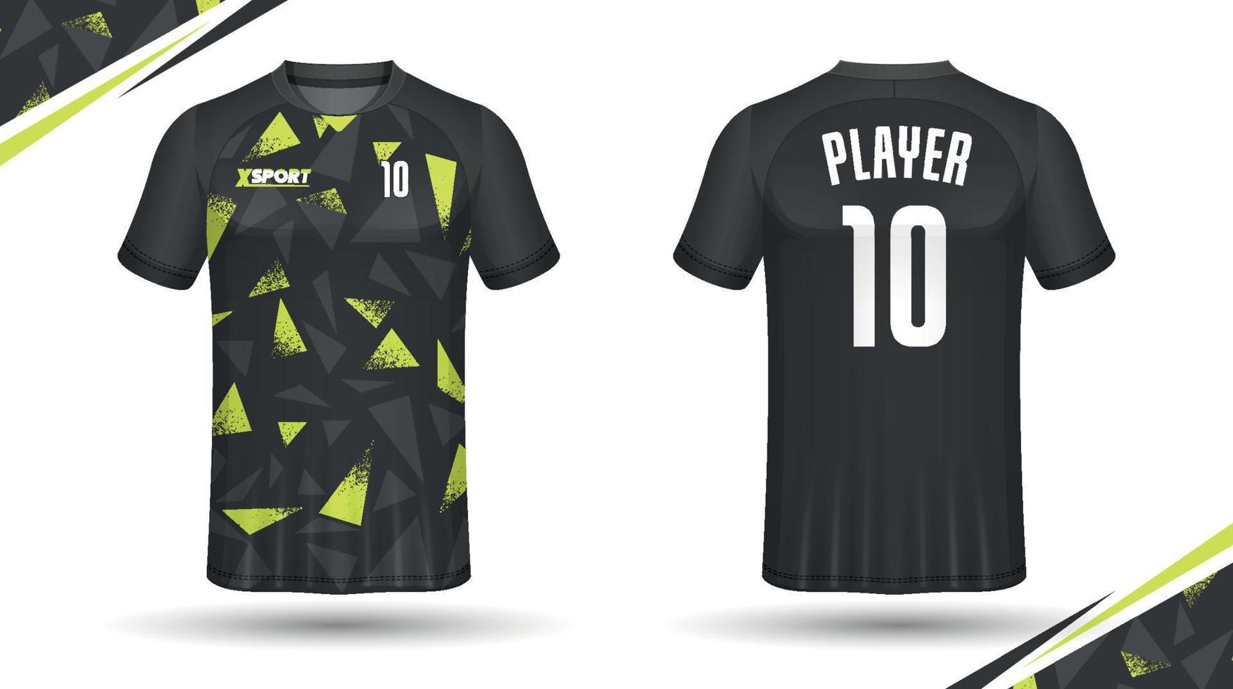 diseño de camisetas de fútbol para sublimación, diseño de camisetas deportivas vector