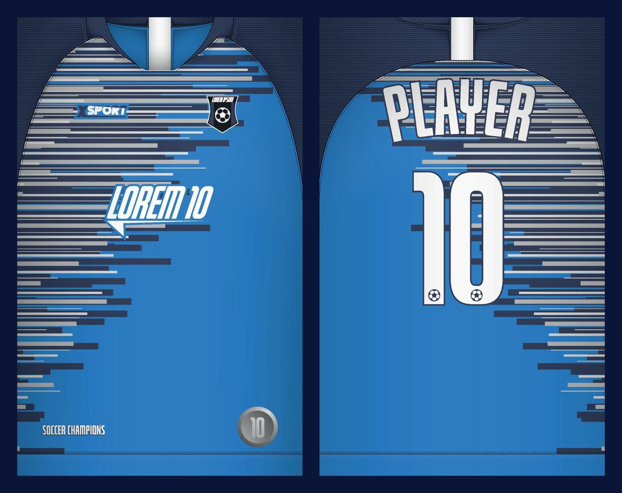 Soccer jersey design for sublimation, sport t shirt design vector