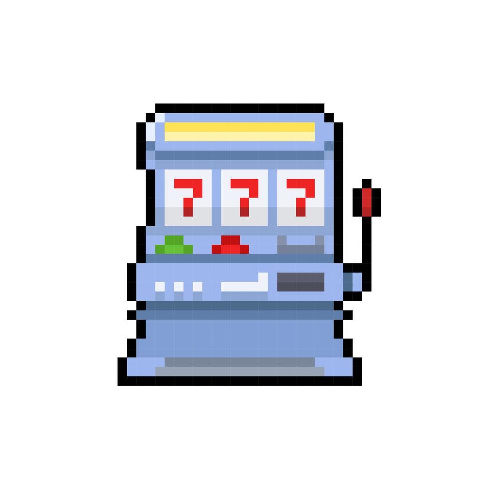roulette tool in pixel art style vector