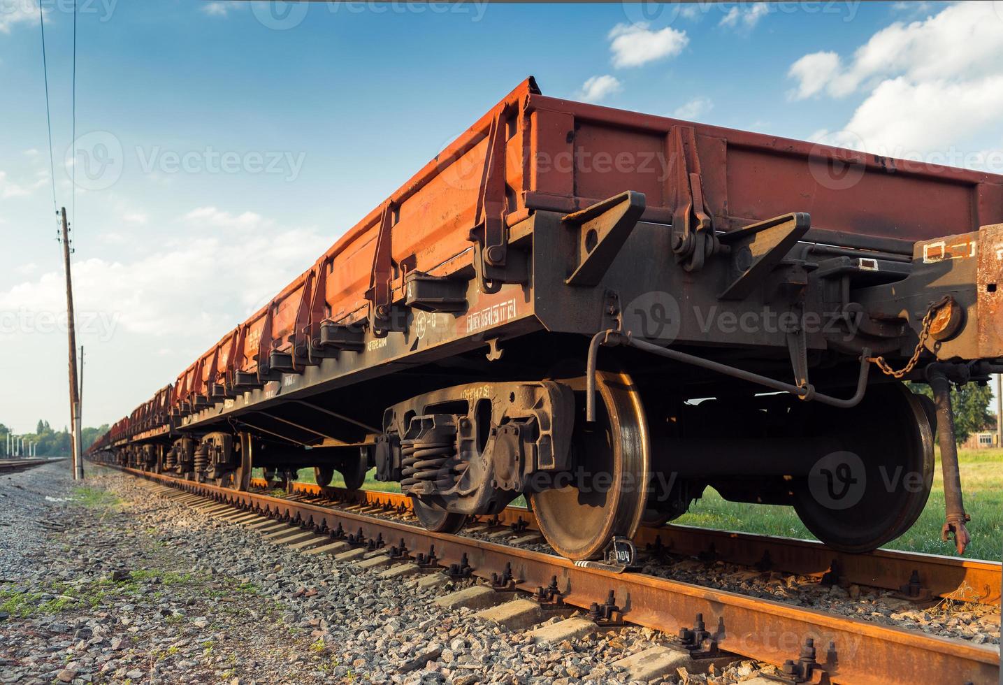 Rail freight view photo