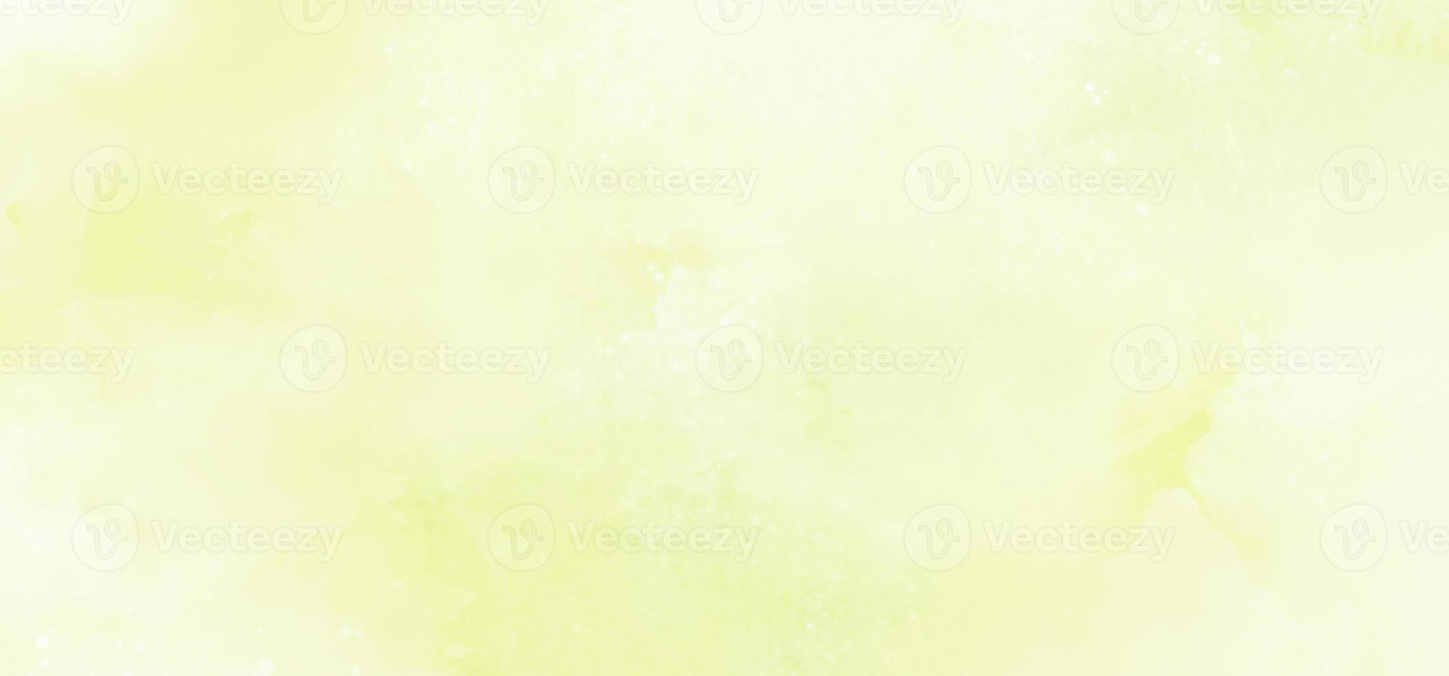 Abstract watercolor design wash aqua painted texture close up, grungy colorful background. Background with a paper texture. Yellow background with faint texture. photo