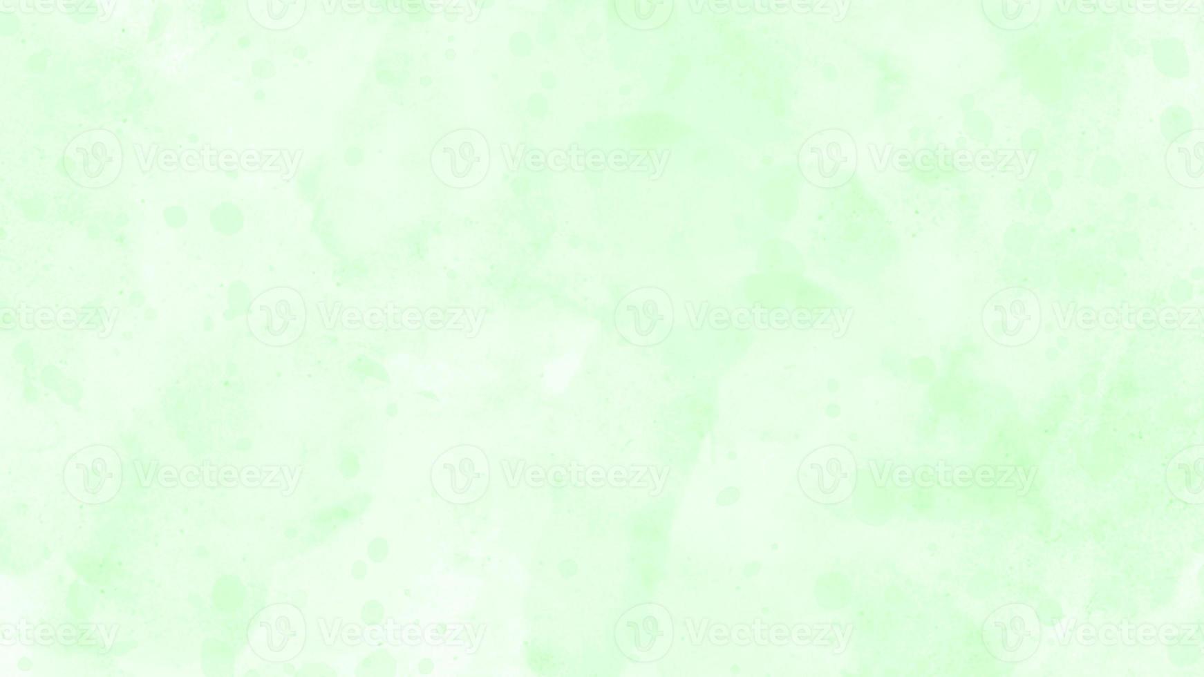 Abstract watercolor design wash aqua painted texture close up, grungy colorful background. Background with a paper texture. Green background with faint texture. photo
