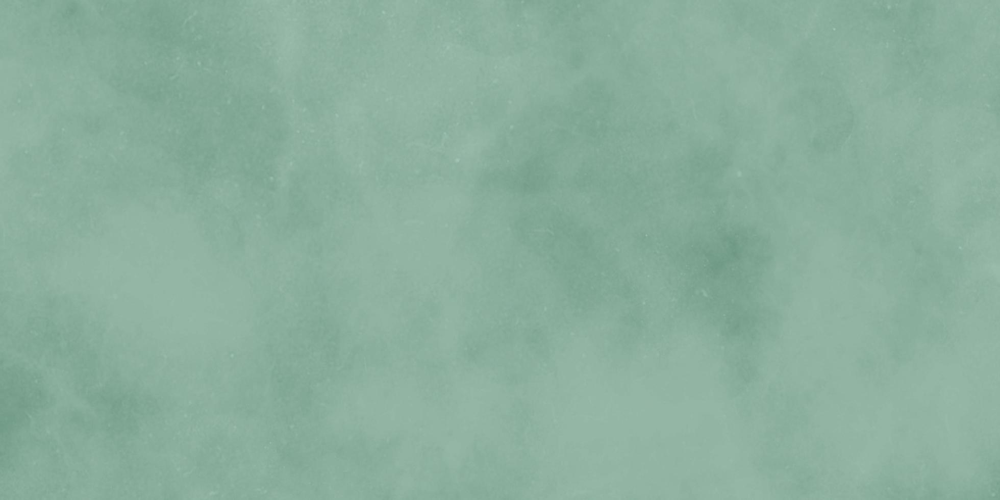 background with clouds. old vintage blue green background with distressed texture and grunge design with black border. Cosmic neon polar lights watercolor background. photo