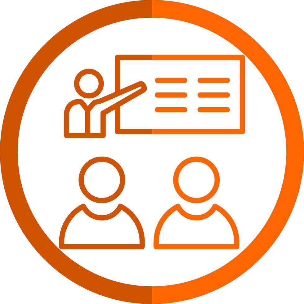 Coaching Vector Icon Design