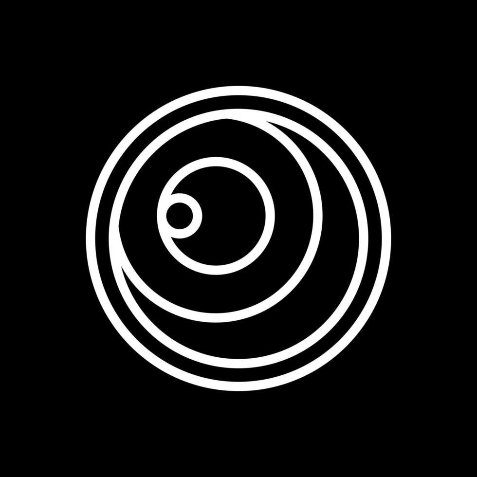 Lens Vector Icon Design