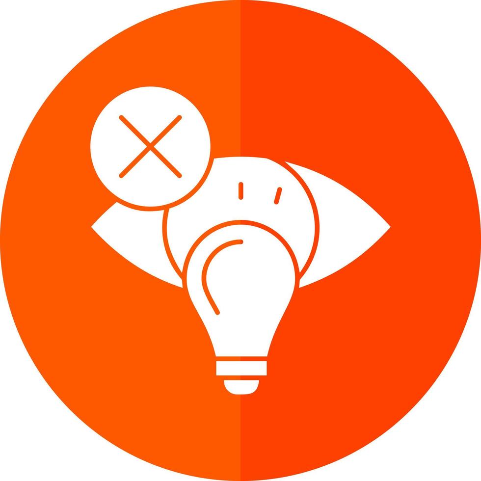 Photophobia Vector Icon Design