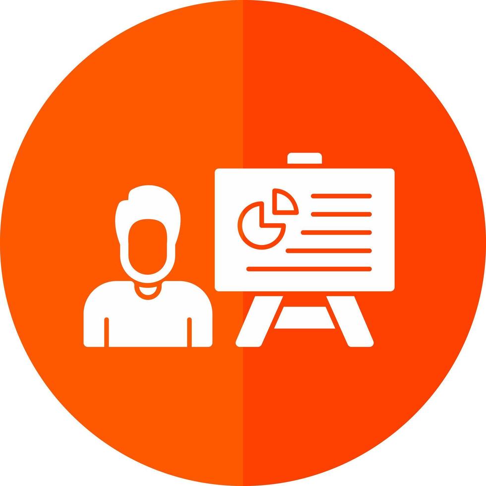 Presentation Vector Icon Design