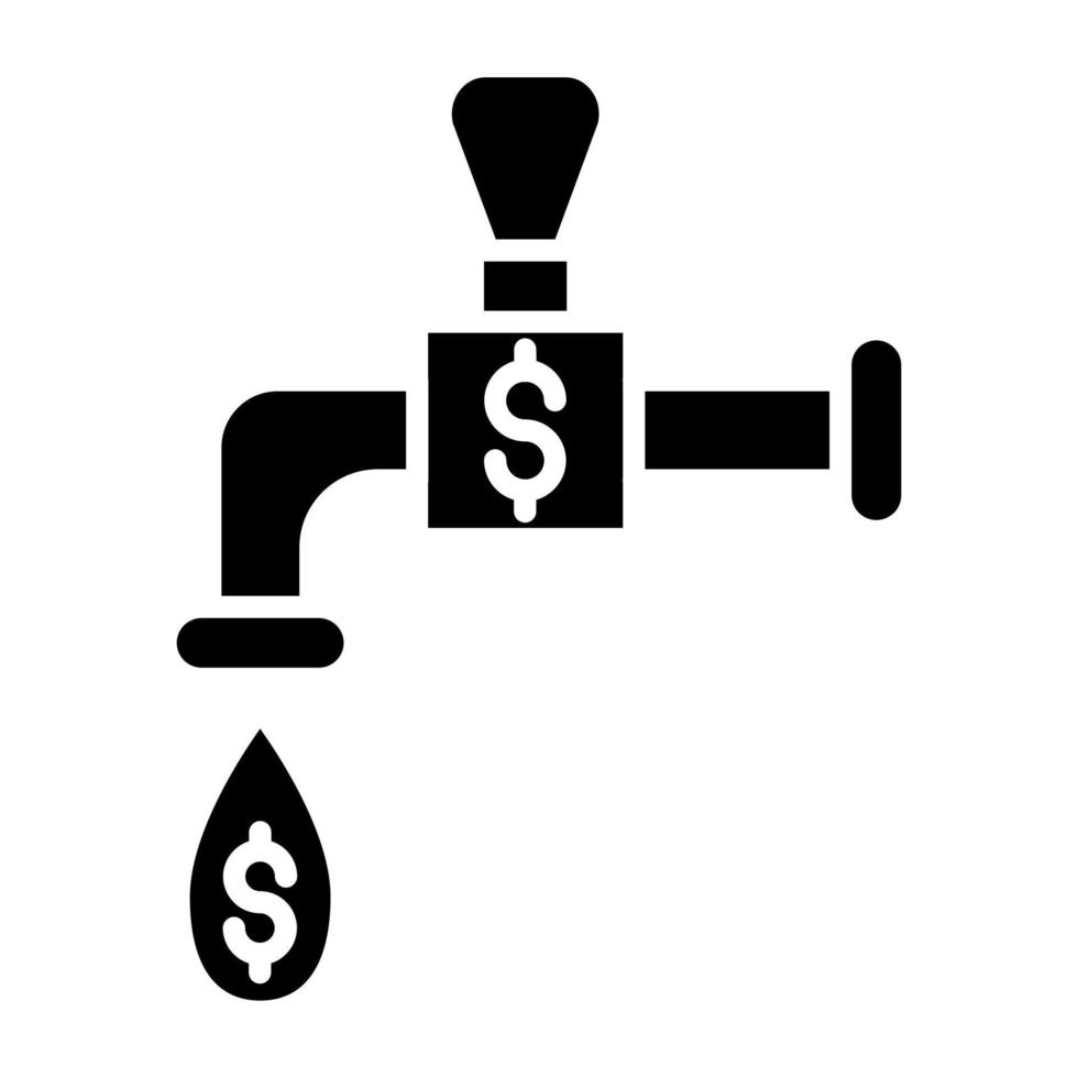 Liquidity Icon Style vector