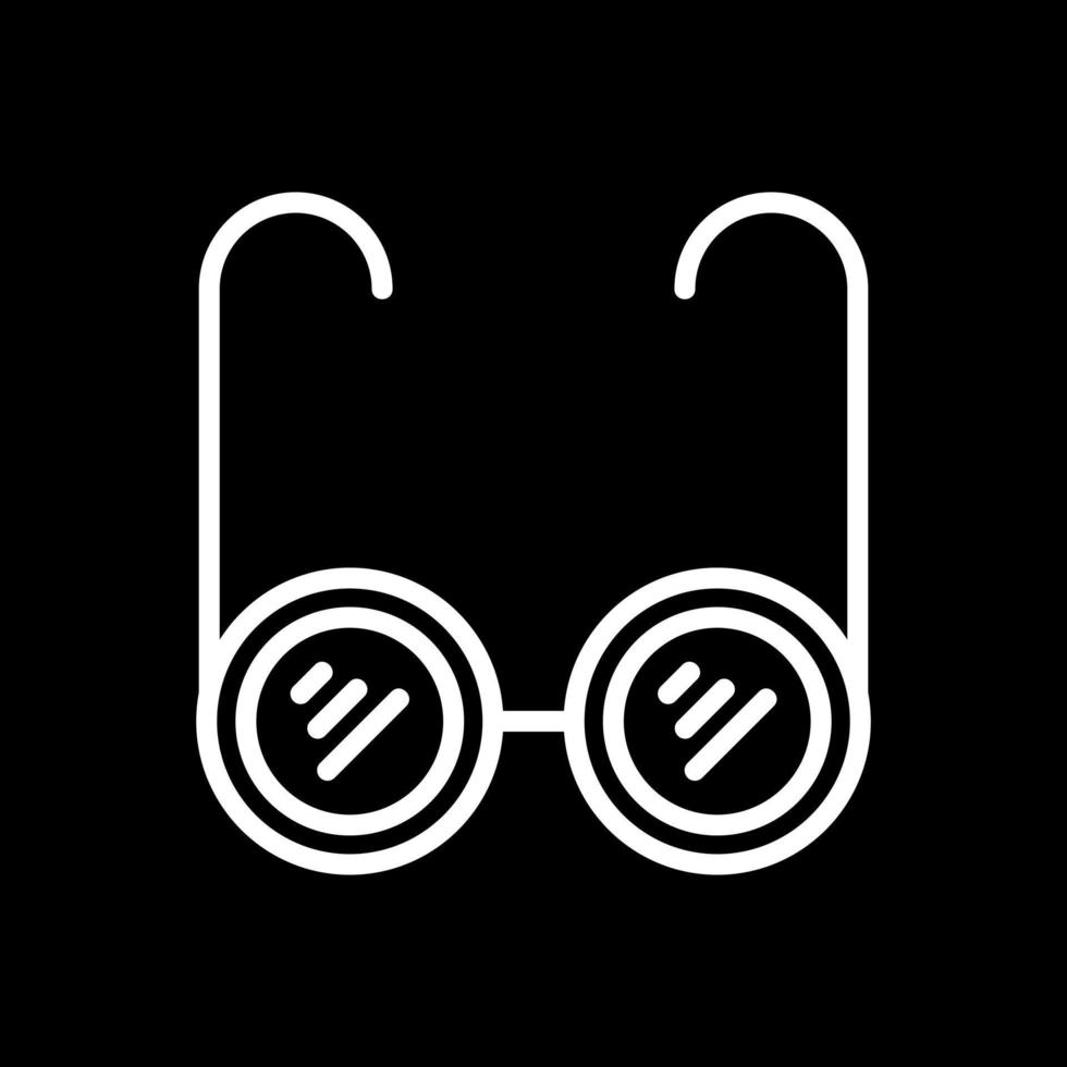 Eye Glasses Vector Icon Design