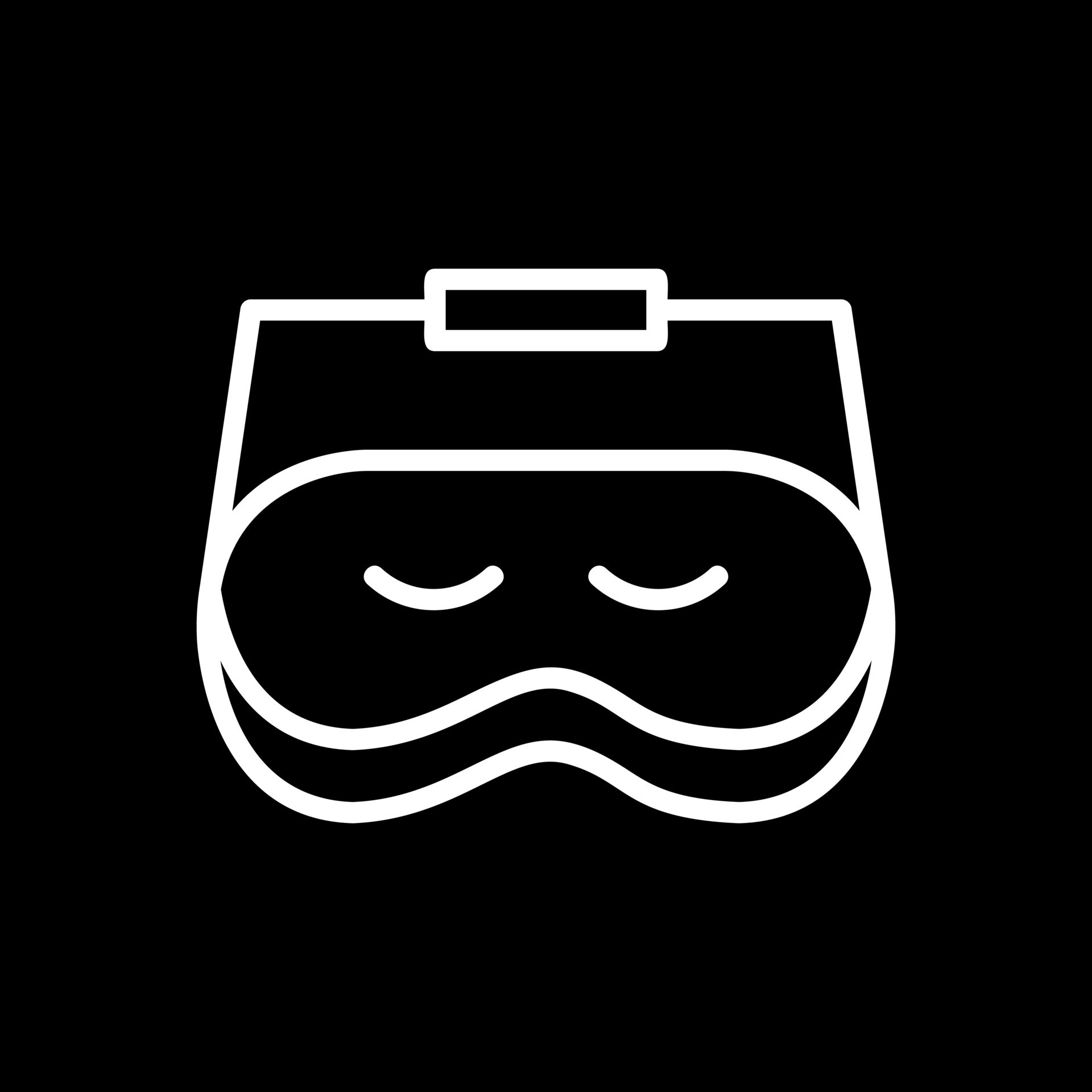 Sleeping Mask Vector Icon Design 21197858 Vector Art at Vecteezy