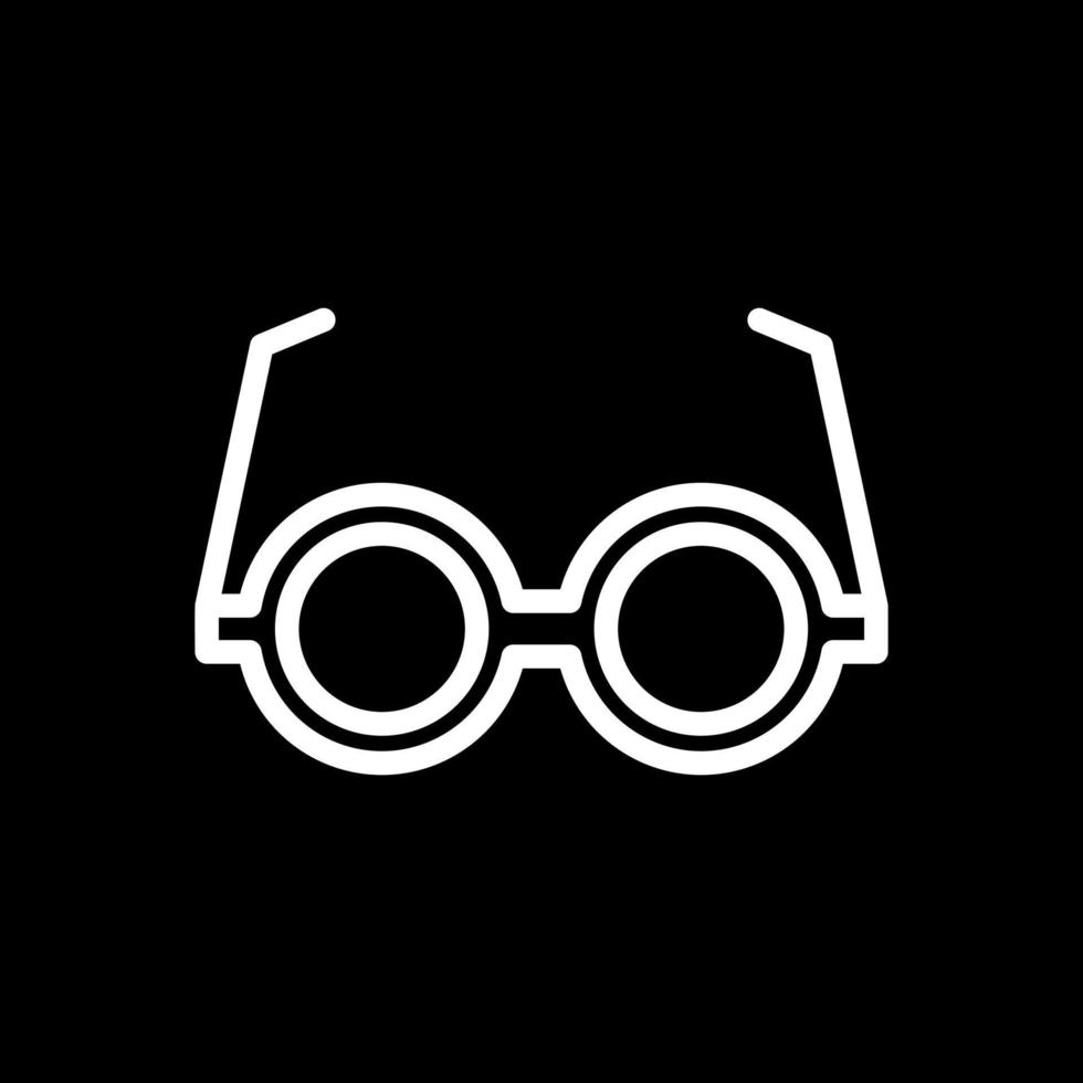 Glasses Vector Icon Design