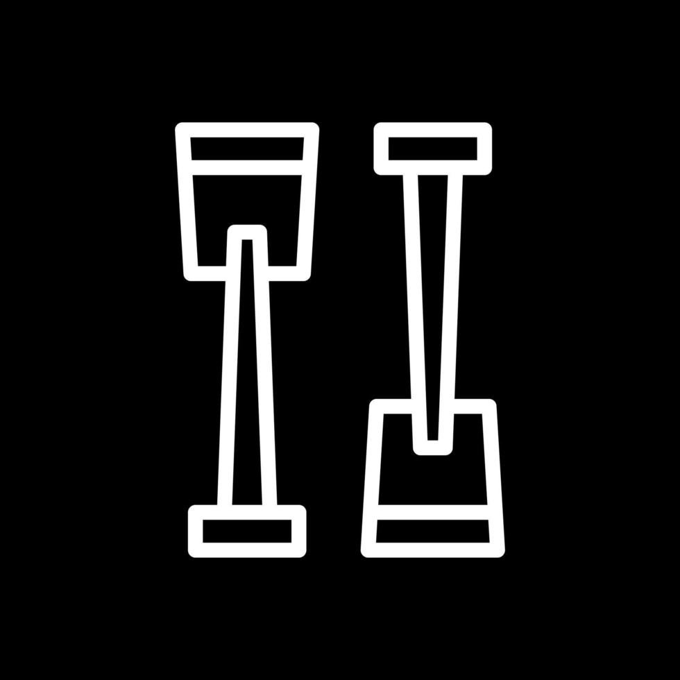 Paddle Vector Icon Design