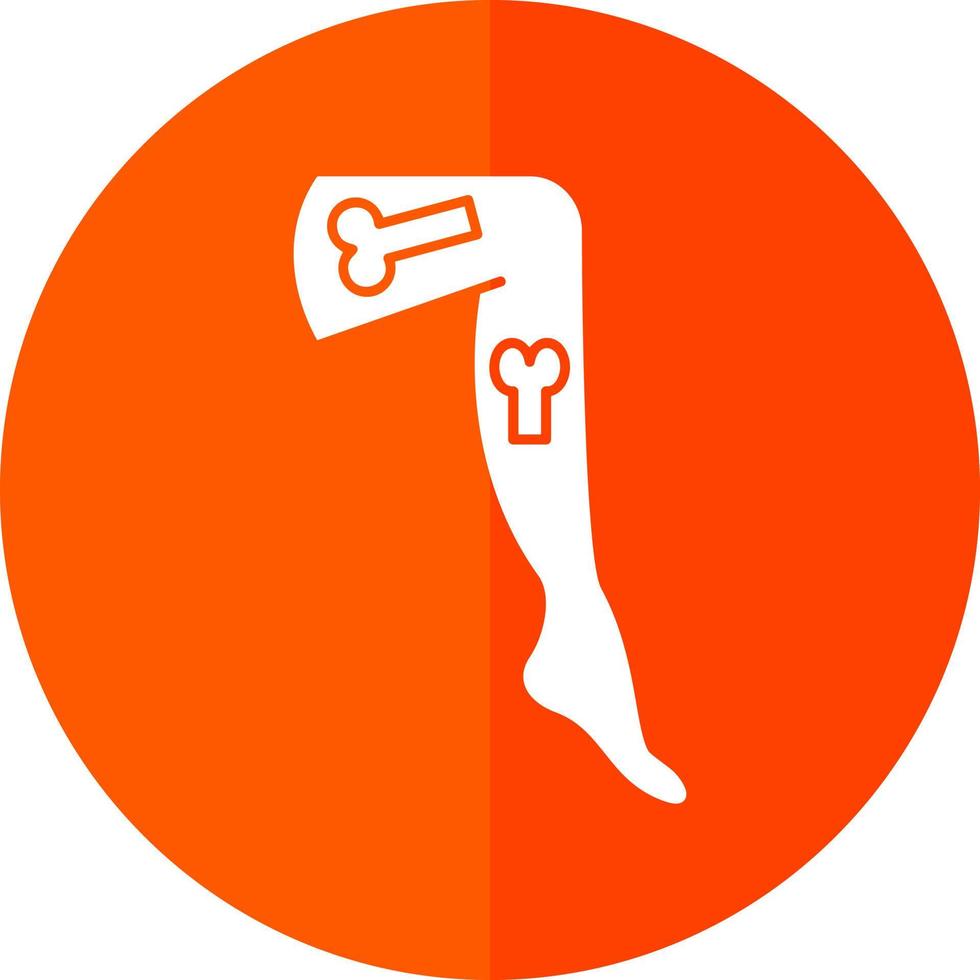 Leg Vector Icon Design