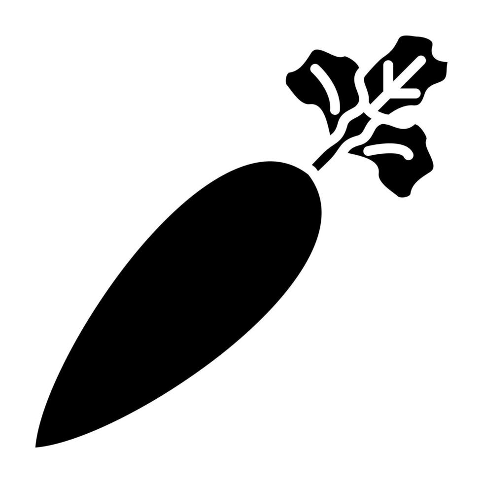 Radish Icon Style vector