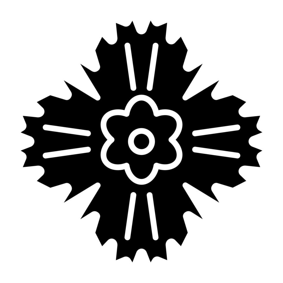Dianthus Icon Style vector