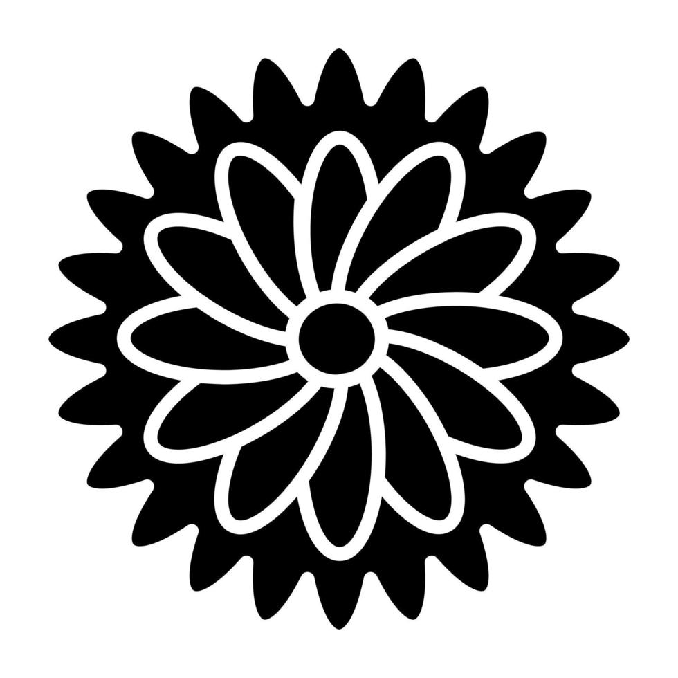 manzanilla icono estilo vector