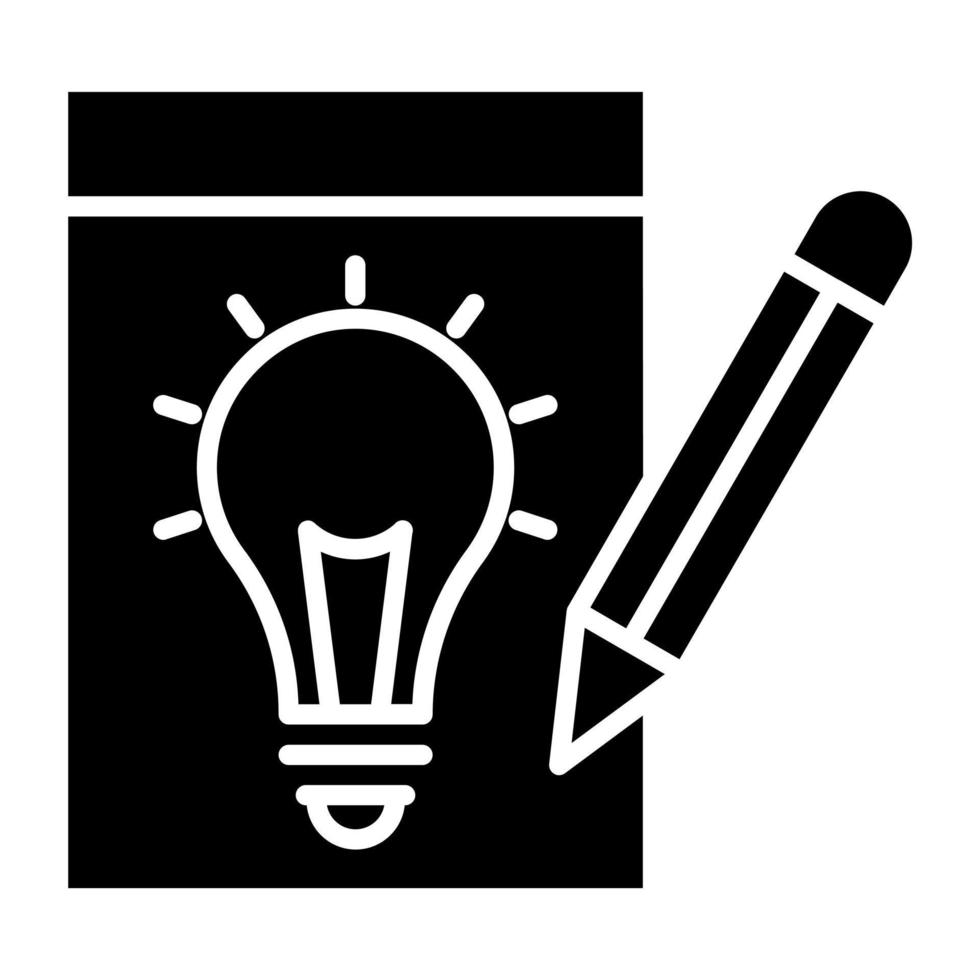 Creative Writing Icon Style vector