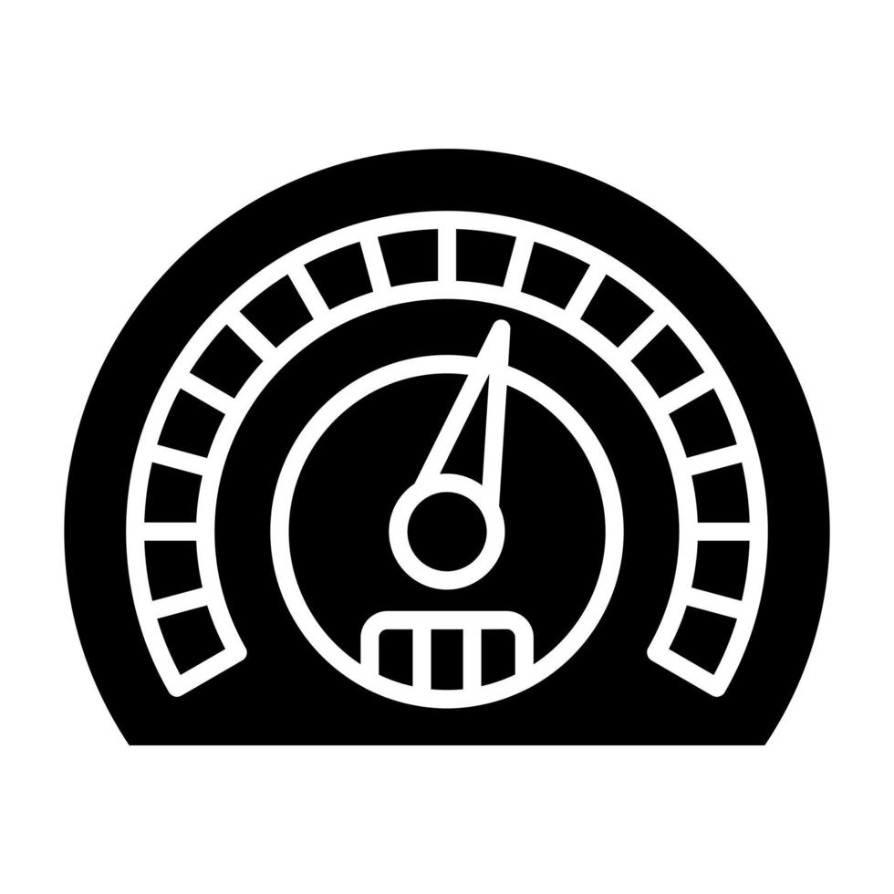 Speedometer Icon Style vector