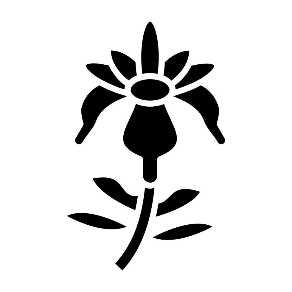 Iris Icon Style vector